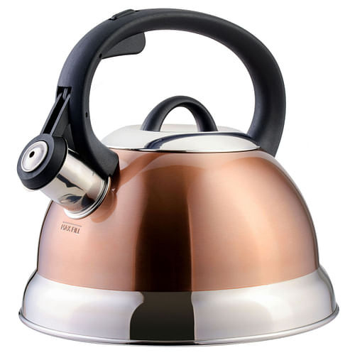 Mr. Coffee Flintshire 1.75 Quart Whistling Stovetop Tea Kettle in
