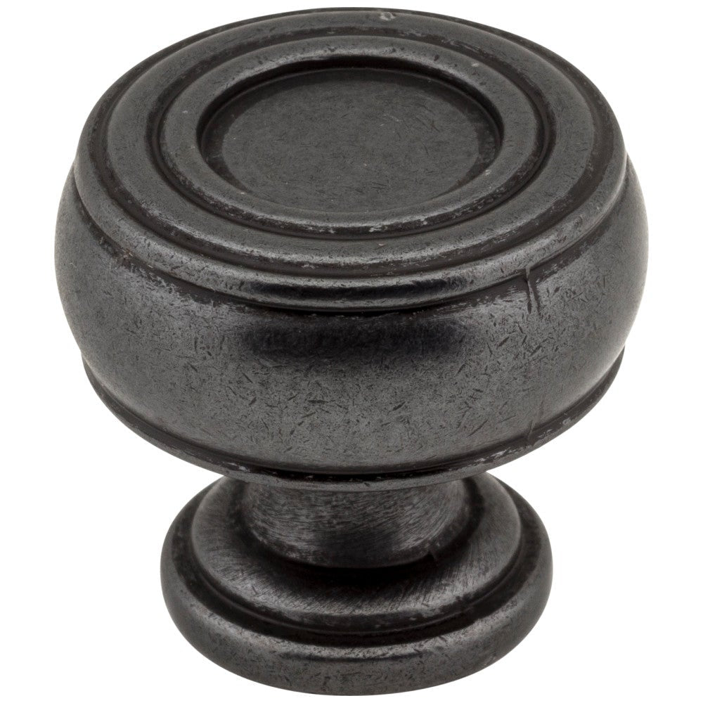 1-3/16" Diameter Satin Nickel Barrel Bremen 2 Cabinet Knob