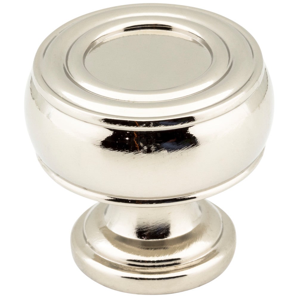 1-3/16" Diameter Satin Nickel Barrel Bremen 2 Cabinet Knob