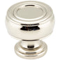 1-3/16" Diameter Satin Nickel Barrel Bremen 2 Cabinet Knob