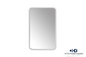 20" x 32" Rectangular White Mirror
