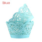 12PCS/Pack Heart Hollow Cupcake Wrappers Cake