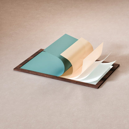 Eviva Sun Wooden Framed Mirror