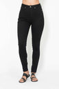 Judy Blue Full Size High Waisted Tummy Control Shield Pockets Skinny Women's Jeans Plus Size