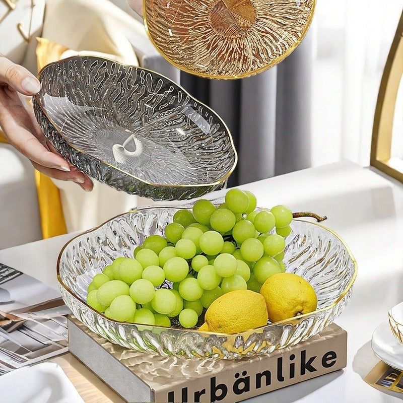 PetalShaped Snack Plates Set 3 Stylish Serving Platters