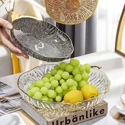 PetalShaped Snack Plates Set 3 Stylish Serving Platters