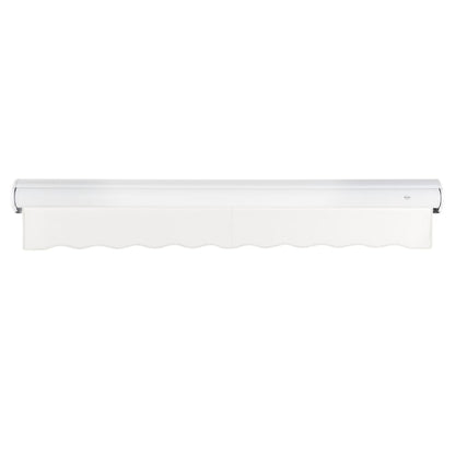 [12x10FT] Awntech Key West Premium Electric Outdoor Motorized Retractable Awning [FCL12/FCR12-SBY] (SAK78214)