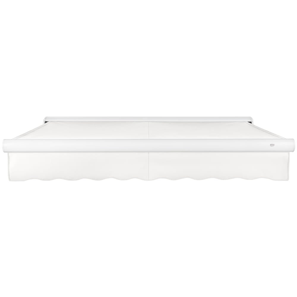 [12x10FT] Awntech Key West Premium Electric Outdoor Motorized Retractable Awning [FCL12/FCR12-SBY] (SAK78214)