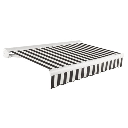 [12x10FT] Awntech Key West Premium Manual Outdoor Retractable Awning [FCM12-SBY] (SAK35497)