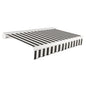 [12x10FT] Awntech Key West Premium Manual Outdoor Retractable Awning [FCM12-SBY] (SAK35497)