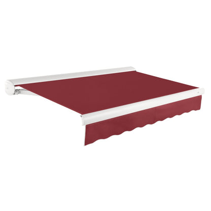 [12x10FT] Awntech Key West Premium Manual Outdoor Retractable Awning [FCM12-SBY] (SAK35497)