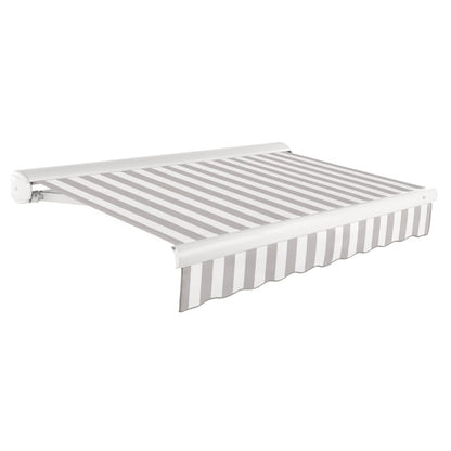 [12x10FT] Awntech Key West Premium Manual Outdoor Retractable Awning [FCM12-SBY] (SAK35497)