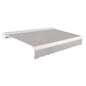 [12x10FT] Awntech Key West Premium Manual Outdoor Retractable Awning [FCM12-SBY] (SAK35497)