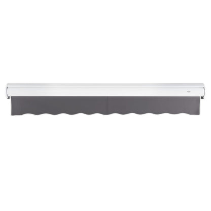 [12x10FT] Awntech Key West Premium Manual Outdoor Retractable Awning [FCM12-SBY] (SAK35497)