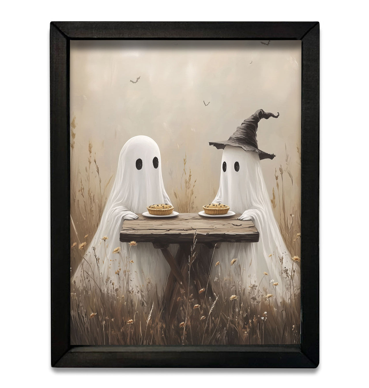 18x24 GHOST PICNIC - BOXWOOD FRAME