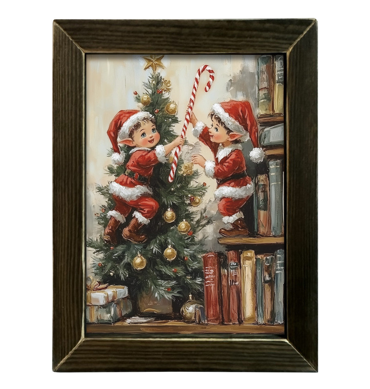 Royal Court - 12" x 16" Elf Helpers Wall Art