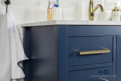 Ashley 42" Blue Bathroom Cabinet