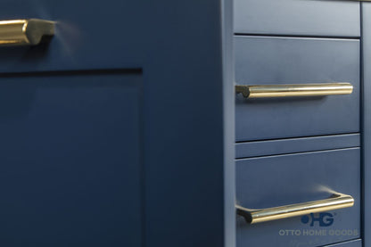 Ashley 42" Blue Bathroom Cabinet