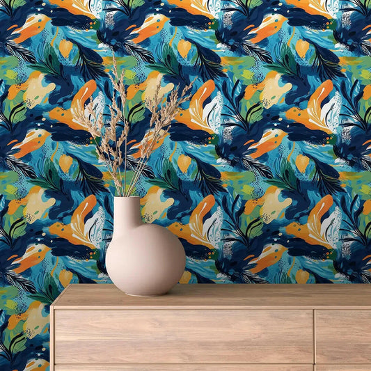 Azure Windswept Plumes