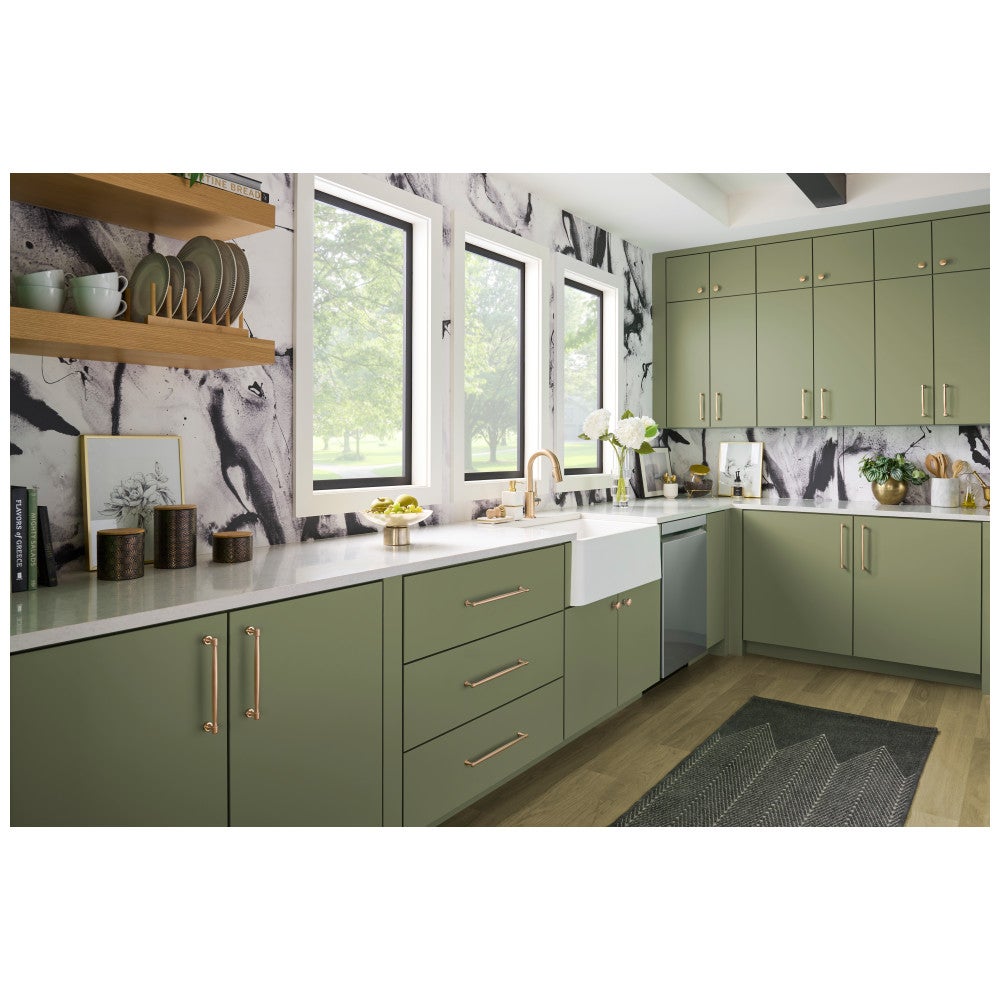 96 mm Center-to-Center Satin Nickel Jules Cabinet Pull