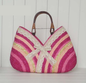 Color Straw Machine Order Handmade Straw Bag Wild Beach Woven Bag