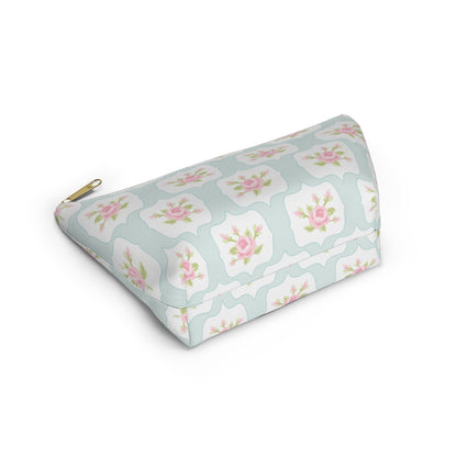 Customizable: Chic Floral Accessory Pouch, Makeup Bag, Cosmetic Case, Toiletries Organizer, Gift for Her