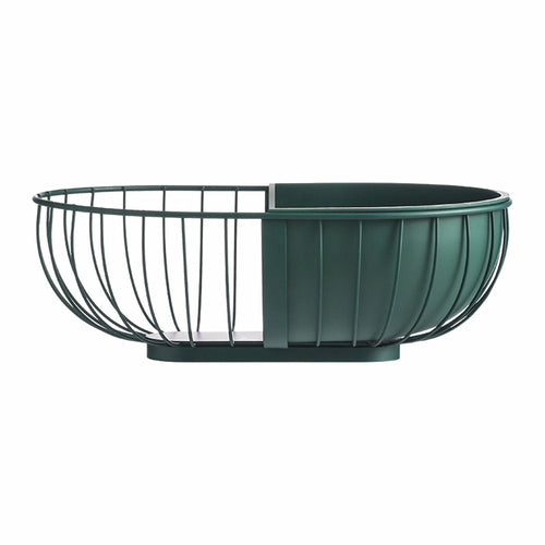 Metal Hollowed Out Fruit Vegetable Snack Tray Bowl Basket | Kitchen Essentials | Kitchen + Metal