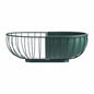 Metal Hollowed Out Fruit Vegetable Snack Tray Bowl Basket | Kitchen Essentials | Kitchen + Metal