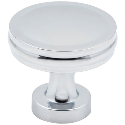 1-3/8" Diameter Satin Nickel Jules Cabinet Knob
