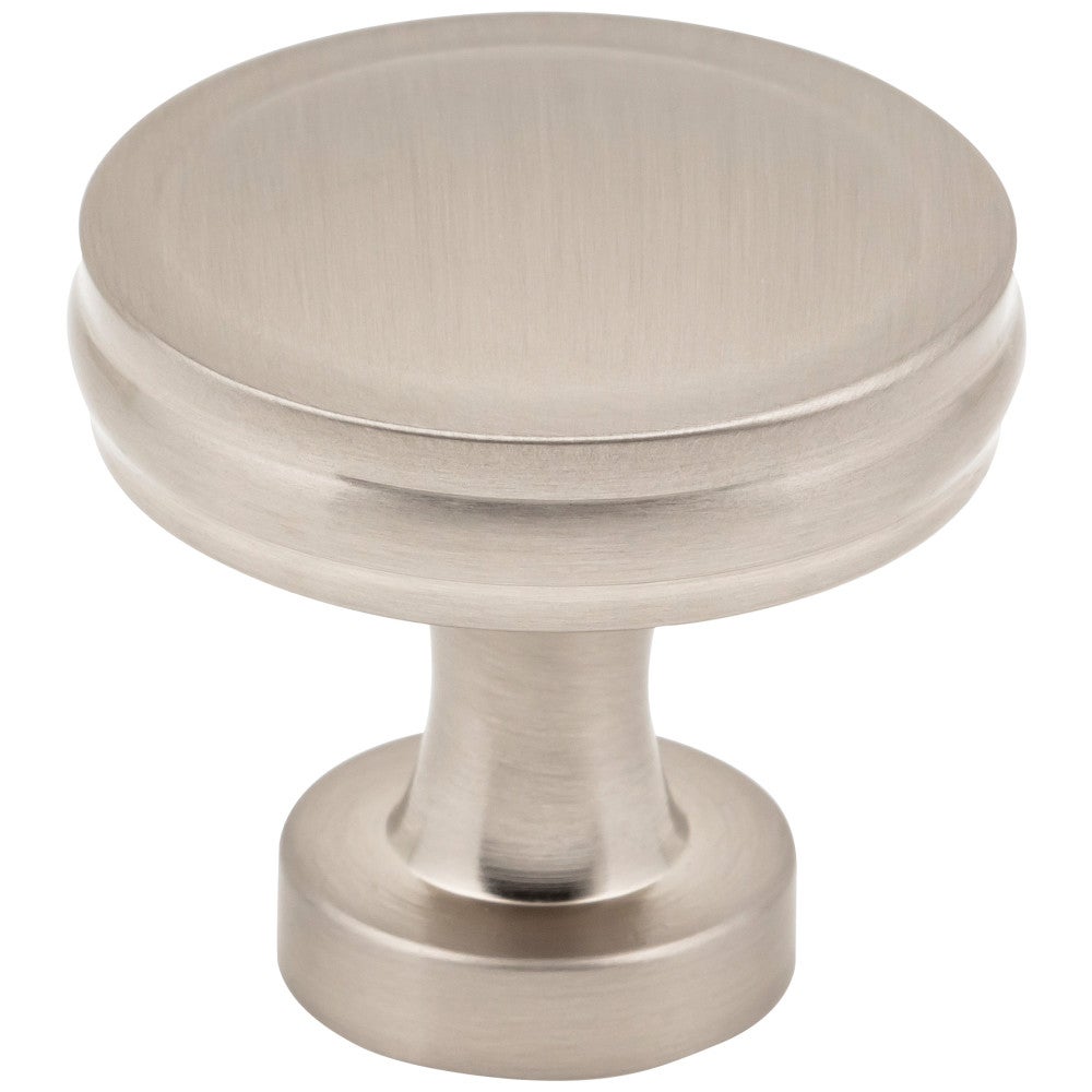 1-3/8" Diameter Satin Nickel Jules Cabinet Knob
