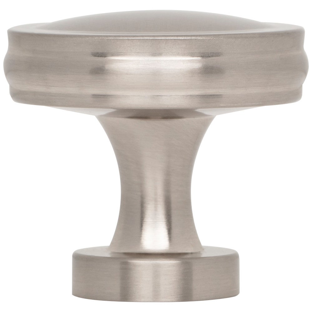 1-3/8" Diameter Satin Nickel Jules Cabinet Knob