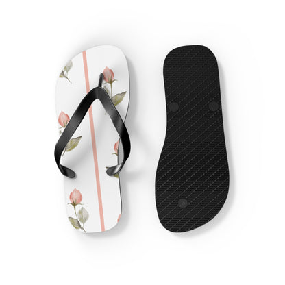 Customizable: Floral Flip Flops - Summer Footwear, Beach Sandals, Vacation Essentials, Gift for Her