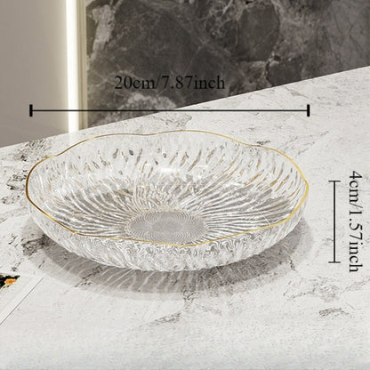 PetalShaped Snack Plates Set 3 Stylish Serving Platters