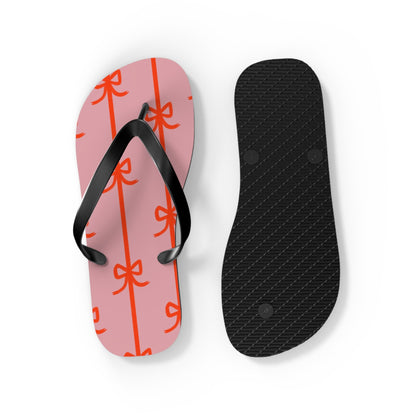 Customizable: Chic Bow Flip Flops, Stylish Summer Sandals, Women's Beach Footwear, Cute Vacation Slippers, Trendy Pool Shoes