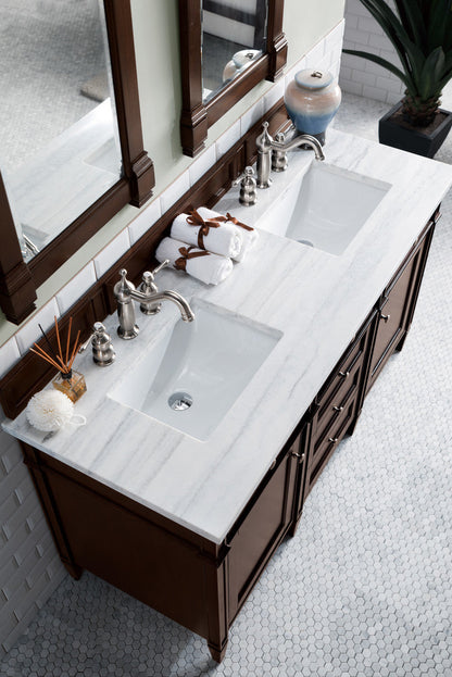 Brittany 60" Double Vanity Cabinet