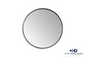 30" Round Black Mirror