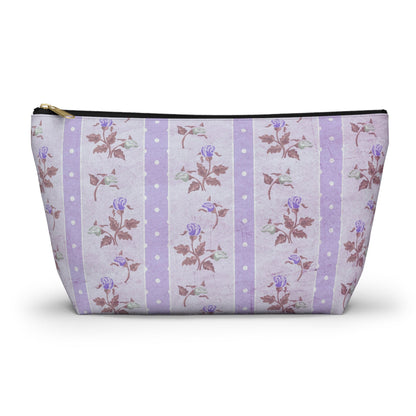 Customizable: Chic Floral Accessory Pouch, Makeup Bag, Travel Organizer, Gift for Her, Floral Toiletry Bag, Cute Pencil Case