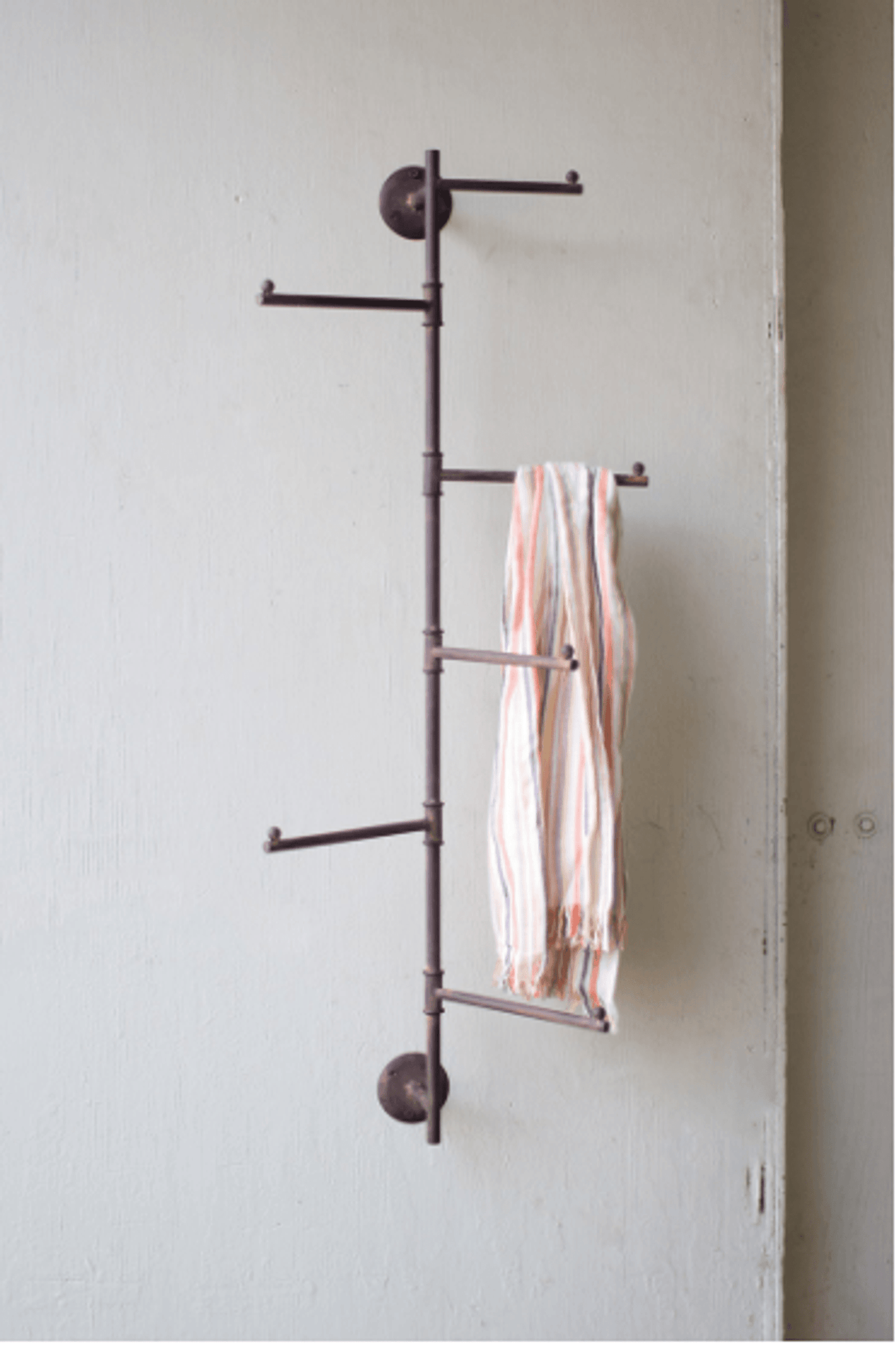 Rustic Swivel Coat Rack For Elegant Entryways