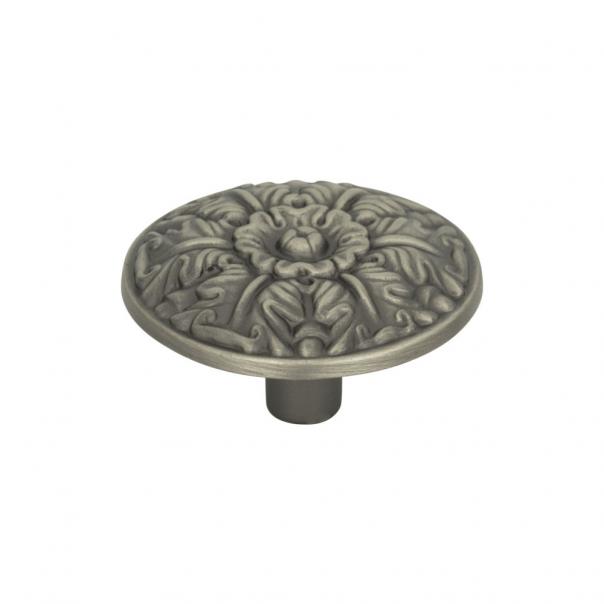 Hammered Medallion Knob