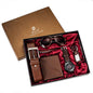 Mens Gift Set: Elegant Watch, Belt, and Wallet for Him - Perfect Men's Gift Set