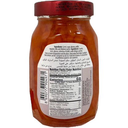 Sera Natural Fruit Preserves Carrot Jam 370g - Gourmet Sweet Delight