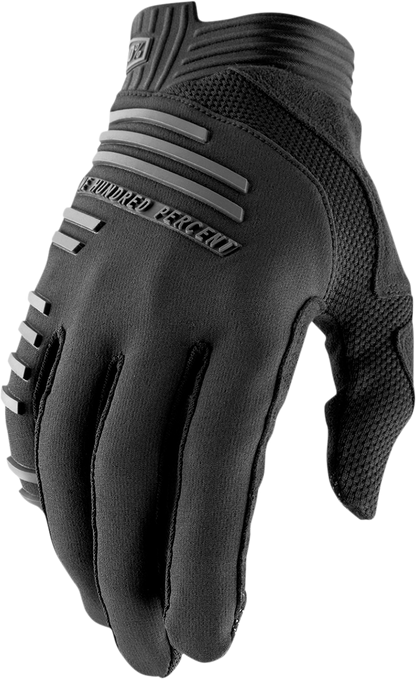 100% R-Core Gloves - Black - Medium 10027-00001