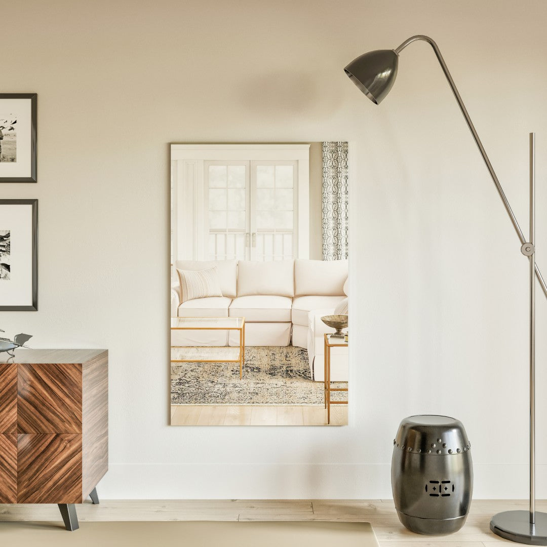 Eviva Sleek Frameless Mirror