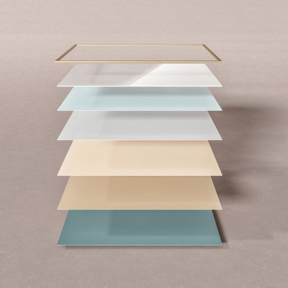 Eviva Gold Gold Metal Framed Mirror