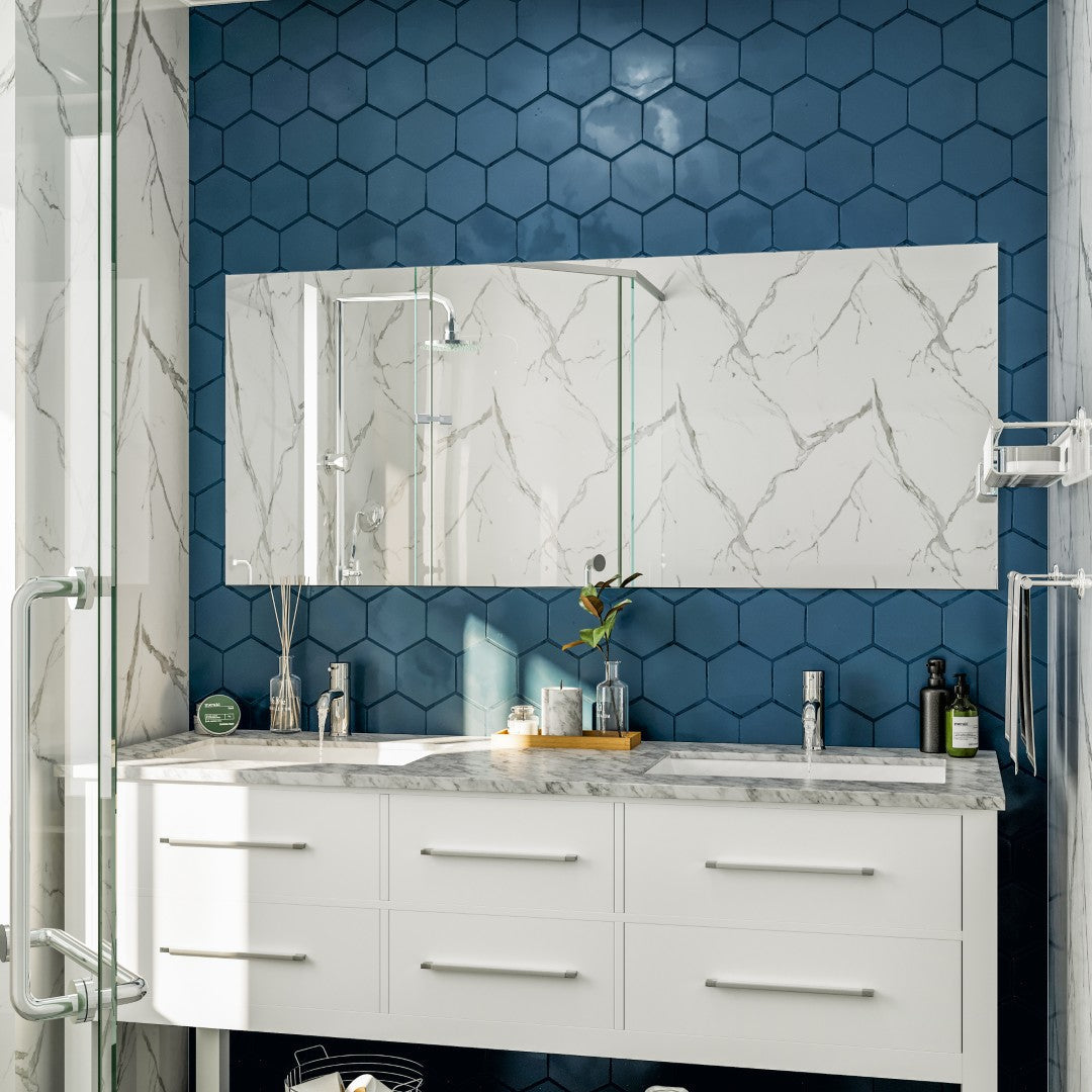 Eviva Sleek Frameless Mirror