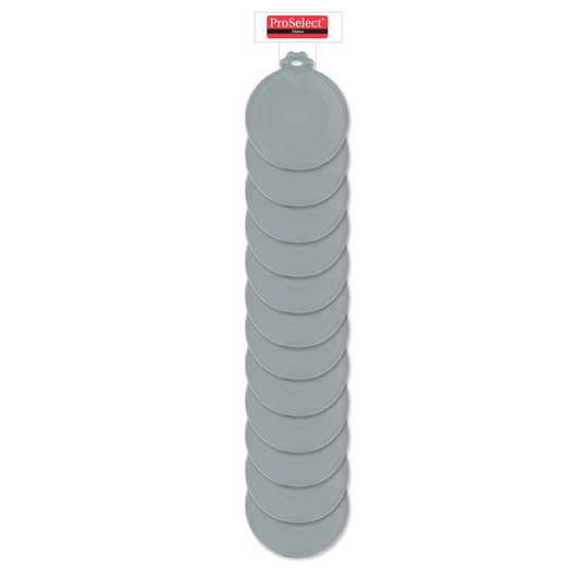 Premium Grey Plastic Can Cover Clip Strip | Kitchen + Metal