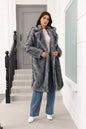 Long Women Clothing Faux Fur Coat Thickened Young Fur Coat Fashionable Jacket