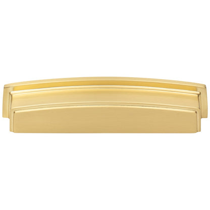 96 mm Center-to-Center Satin Nickel Square Renzo Cabinet Cup Pull