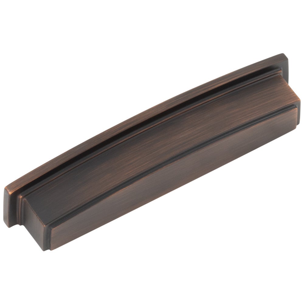 96 mm Center-to-Center Satin Nickel Square Renzo Cabinet Cup Pull