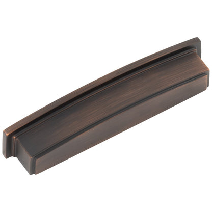 96 mm Center-to-Center Satin Nickel Square Renzo Cabinet Cup Pull